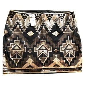 Women’s EXPRESS sequined mini skirt
